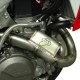 Collecteur optionnel pour paire silencieux Termignoni inox carbone Honda CRF 450 R 2015-2016