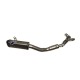 Termignoni complete exhaust system titan / carbon for Yamaha Tmax 530 (2017)