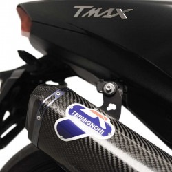 Termignoni titan/carbon EC on Yamaha Tmax 530 (12-16). Illustration full carbon (Y099080CV)