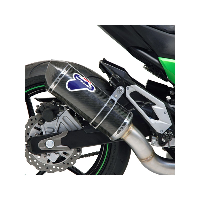 RELEVANCE INOX/CARBON Termignoni K075080CV SILENCIEUX TERMIGNONI KAWASAKI Z800 2015 