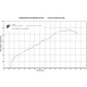Performance graphe Termignoni slip on exhaust "Black Line" for BMW R 1200 GS 2017-2018