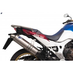 Silencieux Termignoni H14908040ITX pour Honda Africa Twin 2018 - 2019