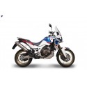 Silencieux Termignoni H14908040ITX pour Honda Africa Twin 2018 - 2019