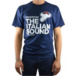T shirt Termignoni bleu French Navy "The Italian Sound" taille S, M, L, XL, XXL