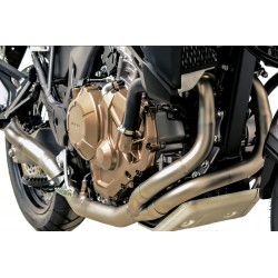 Ligne Termignoni, silencieux H137080TV et collecteur H13709410IXX Honda CRF 1000 L Africa Twin (16-17)