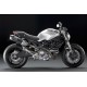 Paire de silencieux Termignoni carbone Ducati Monster 696, 796,1100