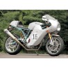 Set of slip on exhaust Termignoni racing, carbone for Ducati 848, 1098, 1198, 1198 S