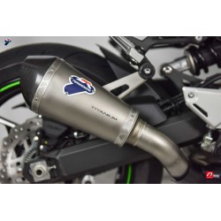 Silencieux Termignoni conique titane carbone Kawasaki Z 900 2017-2019