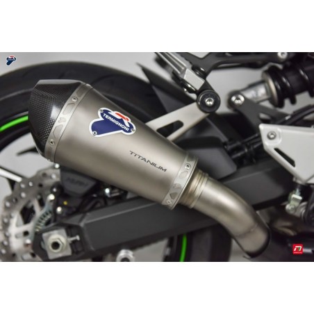 Silencieux Termignoni conique titane carbone Kawasaki Z 900 2017-2019