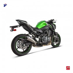 Silencieux Termignoni conique titane carbone Kawasaki Z 900 2017-2019