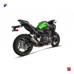 Silencieux Termignoni conique titane carbone Kawasaki Z 900 2017-2019