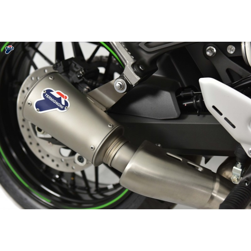 Slip on Termignoni for Kawasaki Z900 RS all models from 2018 to 2022