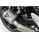 Slip on exhaust Termignoni titanium Kawasaki Z900 RS from 2018 to 2022