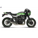 Silencieux Termignoni rond carbone Kawasaki Z900 RS 2018-2022