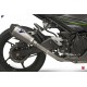 Slip on exhaust Termignoni conical titanium carbon for Kawasaki Z 400 Ninja 400 2018-2019