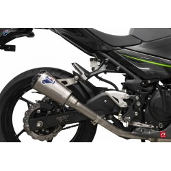 Silencieux Termignoni conique titane embout aluminium CNC anodisé pour Kawasaki Z 400 Ninja 400 2018-2019