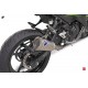 Silencieux Termignoni conique inox embout inox pour Kawasaki Z 400 Ninja 400 2018-2019