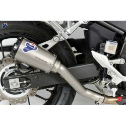 Silencieux Termignoni conique titane embout aluminium CNC anodisé pour Honda CB 500 F / X A2, CBR 500 R / R A2 2019