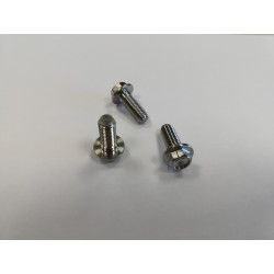 Akrapovic, Lot de 3 vis Titane à tête hexagonale M8 x longueur 20 mm pas 125