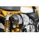 Silencieux Termignoni H16009440IIC ovale titane-carbone pour Honda Monkey 125 tous modèles 2018 à 2022