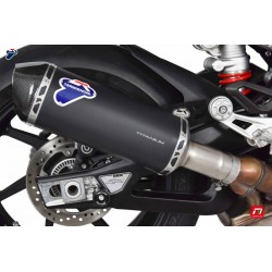 Termignoni silencieux homologué BMW S 1000 RR 2019-2020 titane noire embout carbone