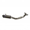 Complete exhaust system Termignoni titanium for Yamaha Tmax 560 2020-2021 and 2022