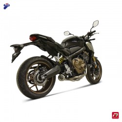 Ligne Termignoni avec silencieux conique inox pour Honda CB/CBR 650 R 2018-2020