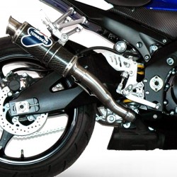 Paire silencieux Termignoni homologué carbone Suzuki GSX-R 1000 2007-2008