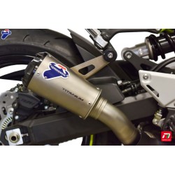 Silencieux Termignoni conique titane embout aluminium CNC anodisé pour Kawasaki Z900 2020-2022