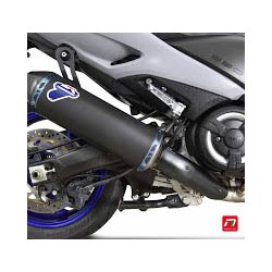 Ligne Termignoni finition silencieux Titane noir  Yamaha Tmax 560 2020-2023