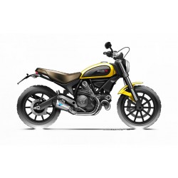 Silencieux Termignoni racing Titane pour Ducati Scrambler 400-800, Monster 797