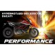 UpMap kit (Bluetooth T800 unit + cable) for Ducati Hypermotard 1100 EVO (10-12)
