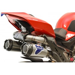 Ligne Termignoni "Reparto Corse" Inox-Titane-Carbone Ducati  Panigale 1100 V4 2018-2021, 1000 V4 / V4 R 2019-2021