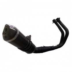 Exhaust system Termignoni "Black Edition" carbon Yamaha MT-07 and XSR 700 2021-2022