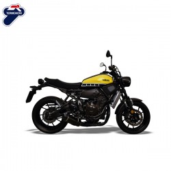 Ligne complète Termignoni "Black Edition" noire-carbone Yamaha MT-07 et XSR 700 2021-2022