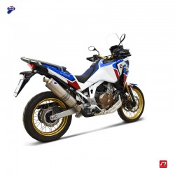 Silencieux Termignoni titane Honda  CRF 1100 Africa Twin et Adventure 2020-2021