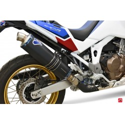 Silencieux Termignoni titane Honda  CRF 1100 Africa Twin et Adventure 2020-2021