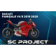 Upmap Termignoni Ducati Panigale V4 R, V4 R 70 Kw & V4 R version USA 2019-2020