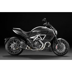 Half exhaust system Termignoni for Ducati Diavel 1260 years 2019-2020 (Euro4)