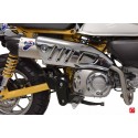 Ligne Termignoni H16509400IIC racing titane-carbone pour Honda Monkey 125 tous modèles 2018 à 2022