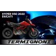 Ducati Hypermotard 950 70KW 2022 avec silencieux Termignoni D185