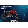 Upmap Termignoni Ducati Hypermotard 950 "Full Power" version year 2022