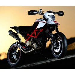 Exhaust line Termignoni racing carbon for Ducati Hypermotard 796 2010-2013