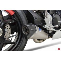 Demi-ligne Termignoni avec silencieux titane-carbone Ducati Supersport 950 - 950S Euro5 2021-2022