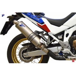 Silencieux Termignoni RACING TITANE pour Honda  CRF 1100 Africa Twin et Adventure 2020-2023