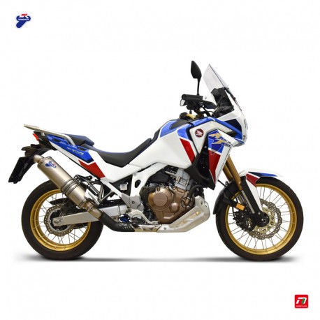 Silencieux Termignoni RACING TITANE pour Honda CRF 1100 Africa Twin et Adventure 2020-2023