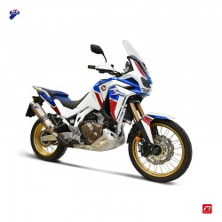 Silencieux Termignoni RACING TITANE pour Honda  CRF 1100 Africa Twin et Adventure 2020-2023