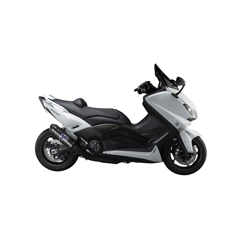 Ligne termignoni homologuée carbone yamaha tmax 530 2012 a 2016