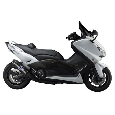 Ligne termignoni homologuée carbone yamaha tmax 530 2012 a 2016