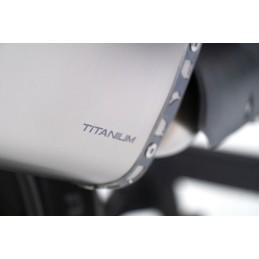 Termignoni Euro5 Silencer for BMW R 1300 GS 2023-2024 - Titanium/Carbon